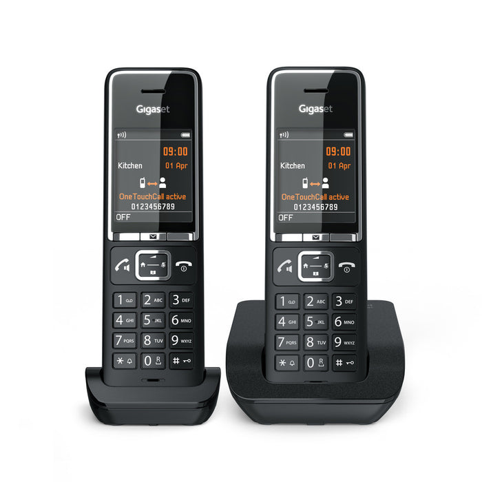 Gigaset Wireless Phone Comfort 550 Duo Black Chrome L36852-H3001-D204 - 5