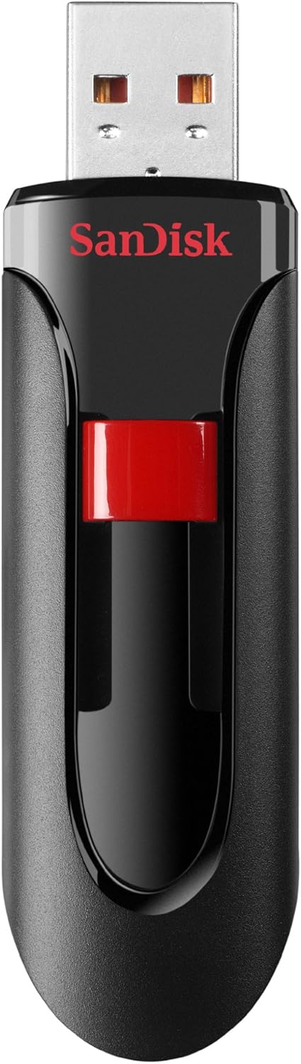SanDisk Cruzer Glide USB 2.0 Flash Drive - 128GB Storage Capacity - Image 1
