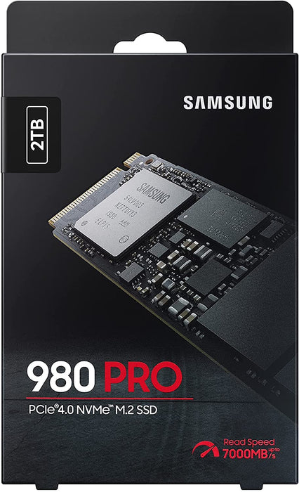 Samsung SSD 980 PRO V-NAND M.2 PCI Express 4.0 NVMe (2TB, MZ-V8P2T0B) - 8