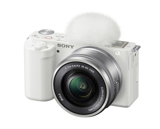 Sony ZV-E10 Mirrorless Camera Body (ILCZV-E10) (White) - 2