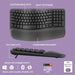 Logitech Wave Keys Wireless Keyboard - Ergonomic Design, Model 920-012281 - Image 6
