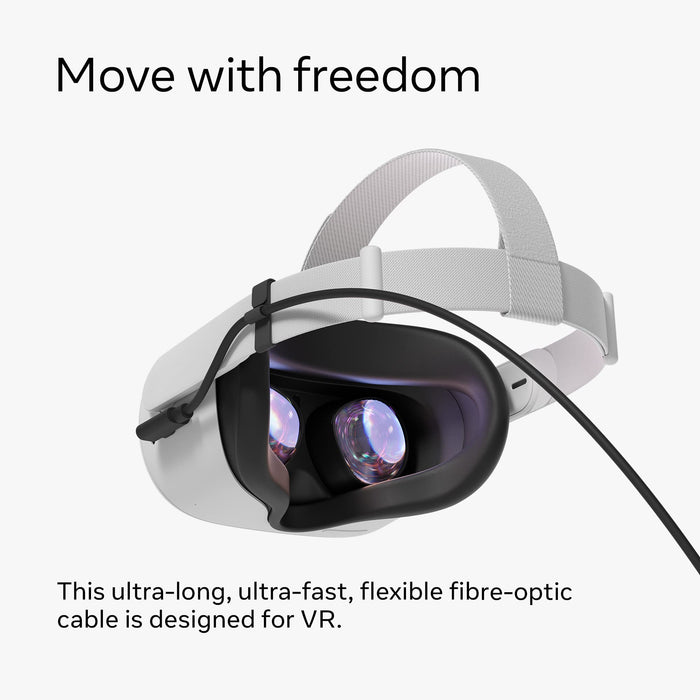 Oculus Link Virtual Reality Headset Cable (5m/16ft) - 4