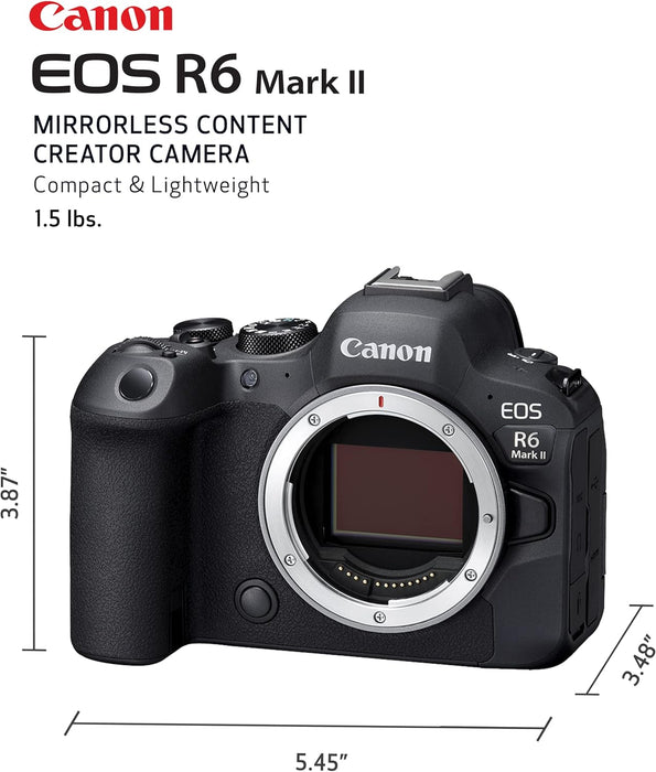 Canon EOS R6 Mark II Body - Full-Frame Mirrorless Camera - BRAND NEW - Image 9