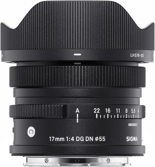 Sigma 17mm F4 DG DN Contemporary Lens - Ultra-Wide Angle for Sony E - Image 1