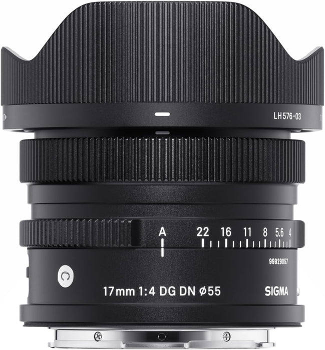 Sigma 17mm F4 DG DN Contemporary Lens - Ultra-Wide Angle for Sony E - Image 1