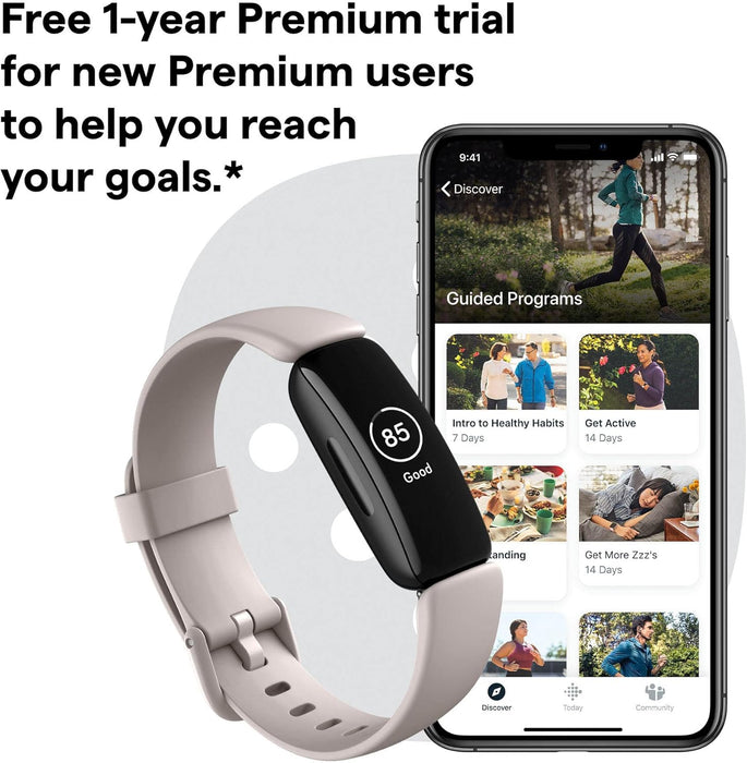 Fitbit Inspire 2 Fitness Tracker - Advanced Health Monitoring in Desert Rose - Image 5