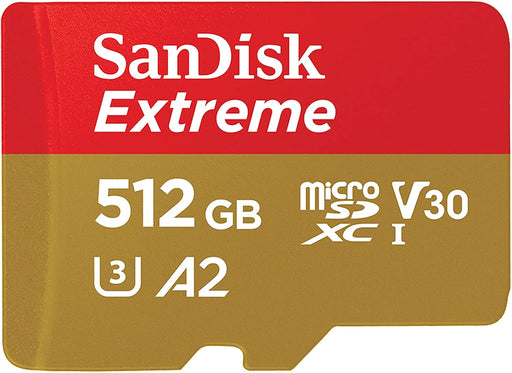 SanDisk microSDXC Extreme 512GB - High-Speed Memory Card for Action Cameras - Image 1