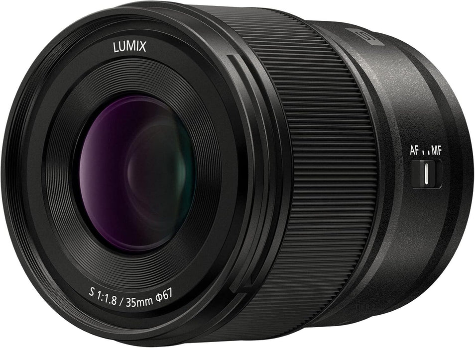 Panasonic Lumix S 35mm f/1.8 Lens - Compact High-Performance Prime Lens (S-S35) - Image 1