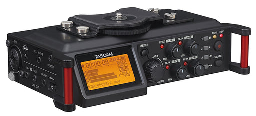 Tascam DR-70D 6-Input / 4-Track Multi-Track Field Recorder with Onboard Omni Microphones - 1