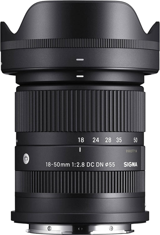 Sigma 18-50mm F2.8 DC DN Contemporary Lens for L Mount - Black - Image 1