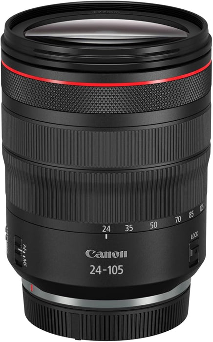 Canon RF 24-105mm f/4L IS USM Lens - Versatile Full-Frame Zoom Lens