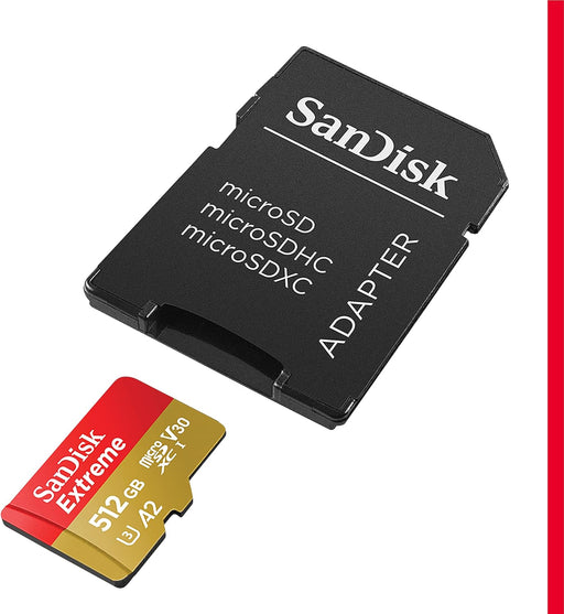 SanDisk microSDXC Extreme 512GB - High-Speed Memory Card for Action Cameras - Image 2