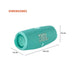 JBL Charge 5 Bluetooth Speaker (Teal) - 3