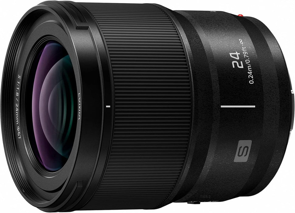 Panasonic Lumix S 24mm f/1.8 Lens - Compact High-Performance Prime Lens (S-S24) - Image 1
