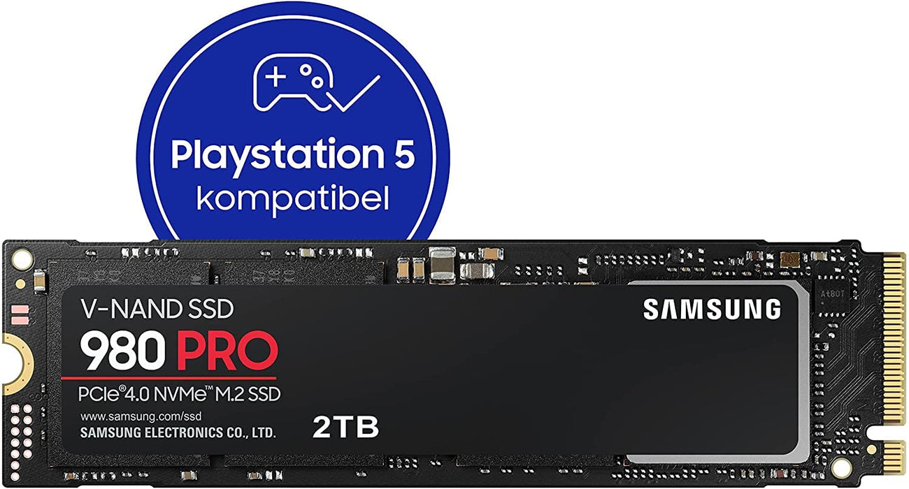 Samsung SSD 980 PRO V-NAND M.2 PCI Express 4.0 NVMe (2TB, MZ-V8P2T0B) - 1