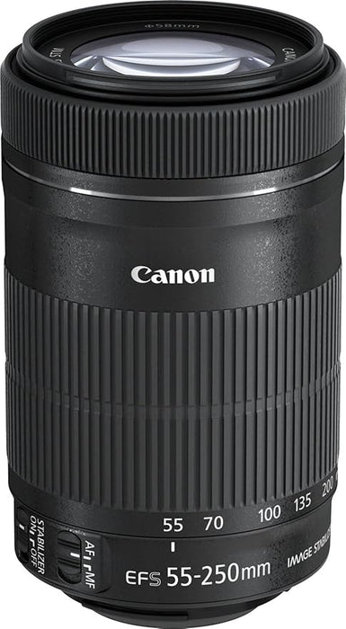 Canon EF-S 55-250mm f/4-5.6 IS STM - Versatile Telephoto Lens - Image 1