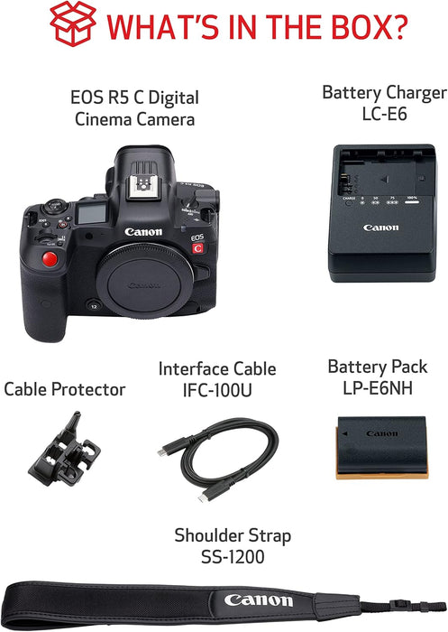 Canon EOS R5C Mirrorless Cinema Camera - 8K Video Recording - Image 8