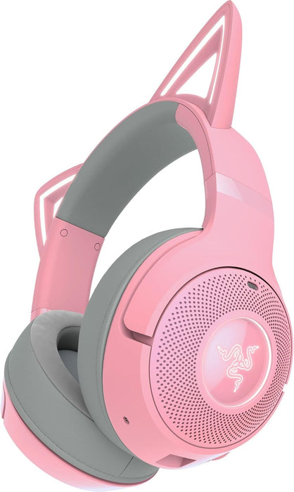 Razer Kraken Kitty V2 Headphones - RGB Gaming Headset in Pink - Image 2
