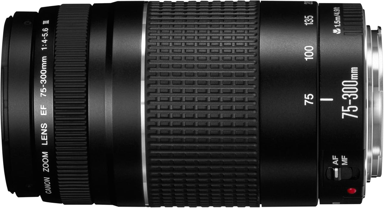 Canon EF 75-300mm f/4-5.6 III Lens - Versatile Telephoto Zoom Lens - Image 1