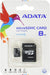 ADATA MicroSDHC Class 4 Memory Card - 8GB Storage Capacity - Image 1