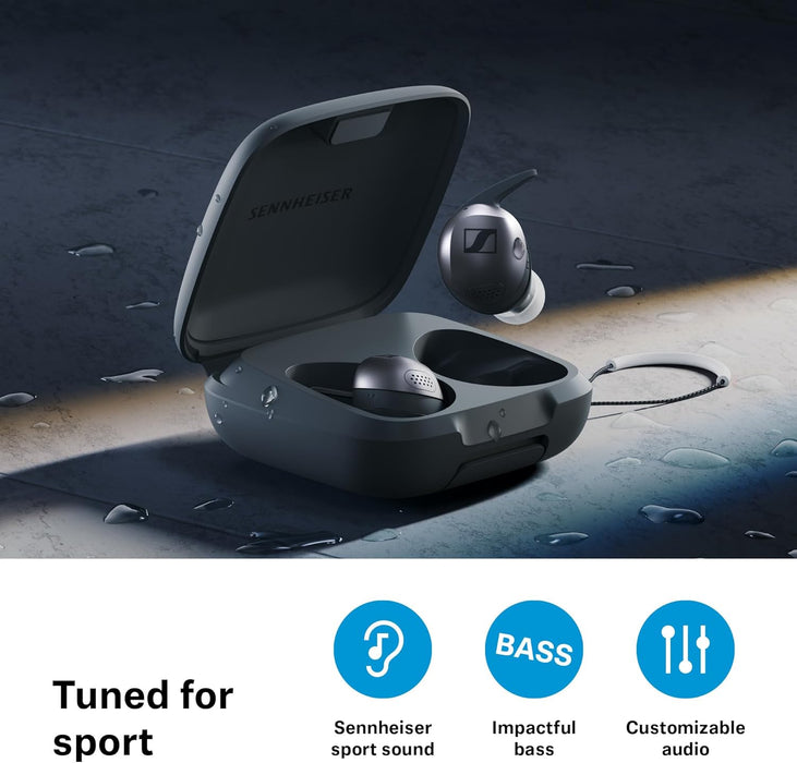 Sennheiser Momentum Sport In-Ear True Wireless Headphones - Olive - Image 9