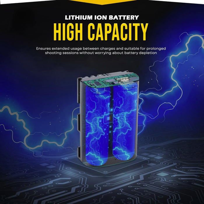 Canon LP-E6NH Battery Pack - High-Capacity Rechargeable Battery for EOS R5 and R6 - Image 3