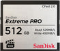 SanDisk Extreme PRO CFast 2.0 - 512GB High-Speed Memory Card SDCFSP-512G-G46D - Image 1