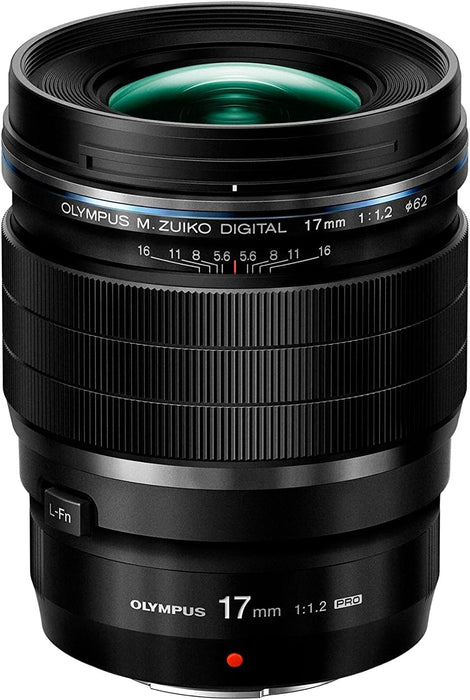 Olympus M.Zuiko ED 17mm F/1.2 Black - Premium Lens for Stunning Photography - Image 1