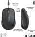 Logitech MX Anywhere 3S Wireless Mouse - Compact Ergonomic Design (Graphite) - Image 6