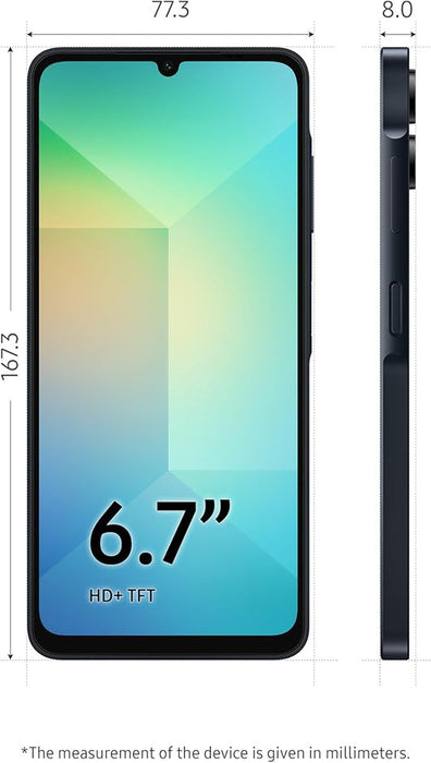 Samsung Galaxy A06 A065F DS - 64GB Storage, 4GB RAM, Light Blue - Image 3