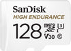 SanDisk High Endurance MicroSD Card - 128GB SDSQQNR-128G for Reliable Storage - Image 1