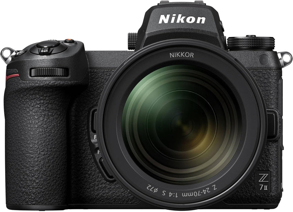 Nikon Z7 Mark II Mirrorless Camera - 45.7MP Full-Frame with Z 24-70mm f/4 S Lens - Image 2