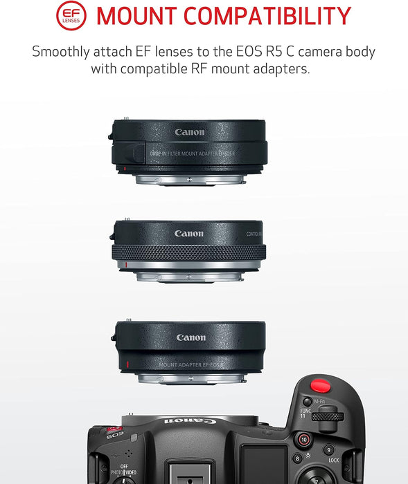 Canon EOS R5C Mirrorless Cinema Camera - 8K Video Recording - Image 6