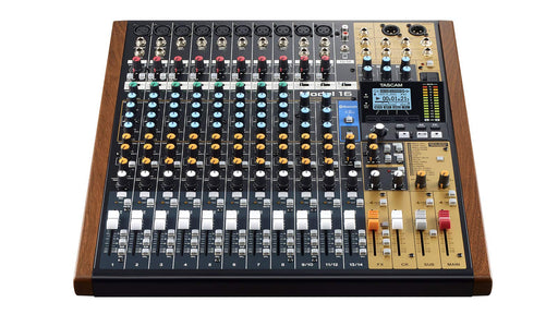 Tascam Model 16 Hybrid 14-Channel Mixer, Multitrack Recorder, and USB Audio Interface - 2