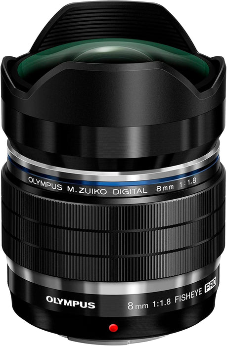 OM System M.Zuiko ED 8mm F1.8 Fisheye PRO Lens - Compact High-Performance Optics - Image 1
