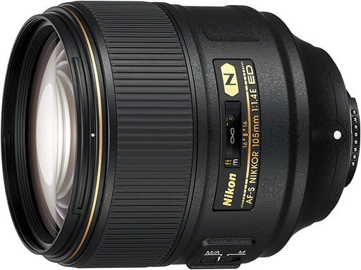 Nikon AF-S FX NIKKOR 105mm f/1.4 ED Lens - Black - New - Image 1