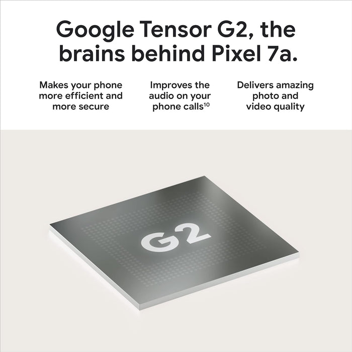 Google Pixel 7a 8+128gb Ds 5g Charcoal