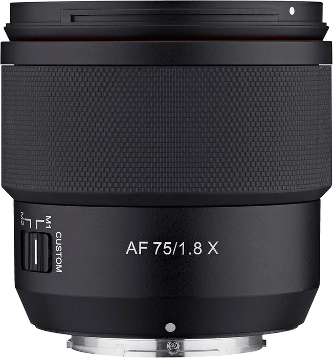 Samyang AF 75mm F/1.8 Lens - Compact and Lightweight for Fuji X Cameras - Image 3