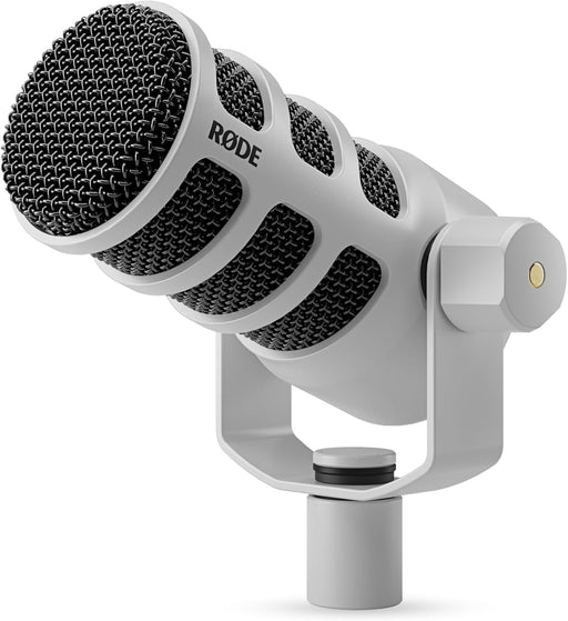 Rode PodMic Dynamic Podcasting Microphone - Professional White Model - Image 1