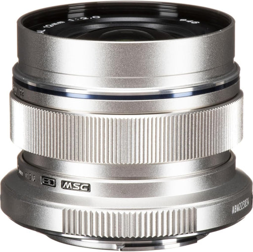 Olympus M. Zuiko Digital ED 12mm f/2.0 Lens - Silver for Micro 4/3 Cameras - Image 2