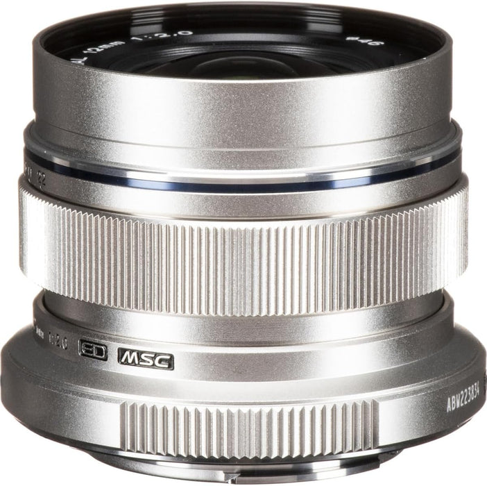 Olympus M. Zuiko Digital ED 12mm f/2.0 Lens - Silver for Micro 4/3 Cameras - Image 2