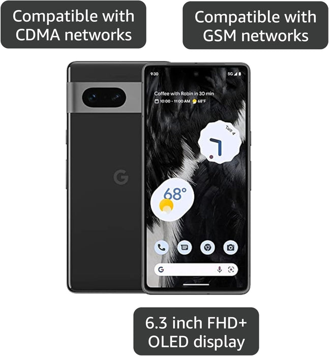 Google Pixel 7 Smartphone - 128GB Storage, 8GB RAM, Obsidian Color - Image 5