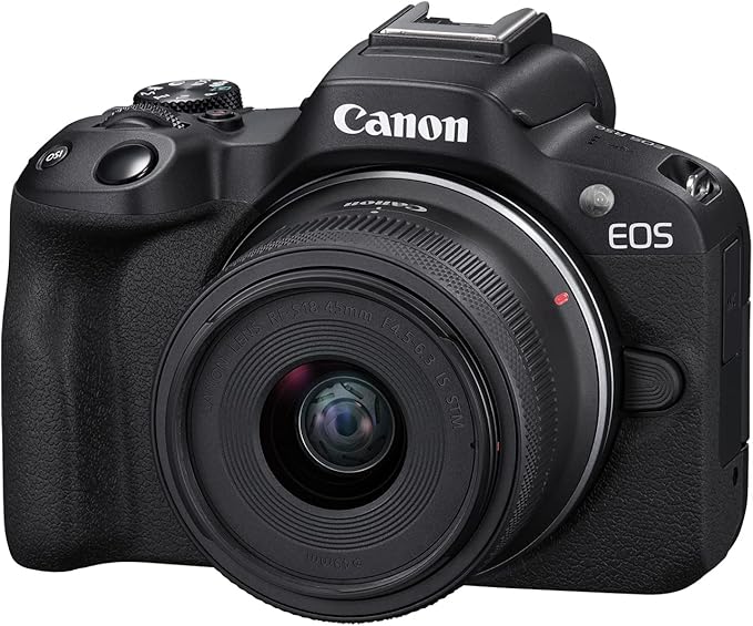 Canon EOS R50 Mirrorless Camera Kit - RF 18-150mm Lens (Black) - Image 2