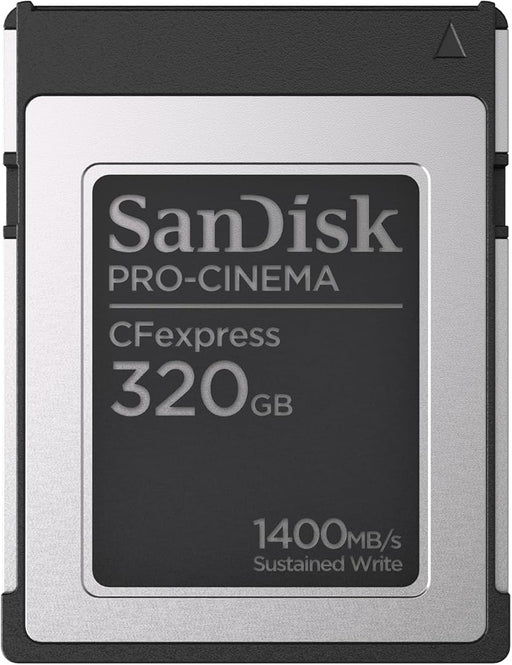 SanDisk PRO-CINEMA CFexpress Type B Memory Card (320GB, SDCFEC-320G-GN4MN) - 2