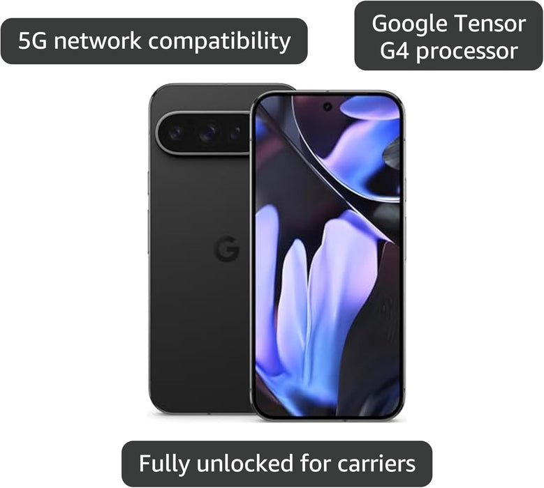 Google Pixel 9 Pro - 256GB Storage, 16GB RAM Smartphone in Obsidian - Image 4