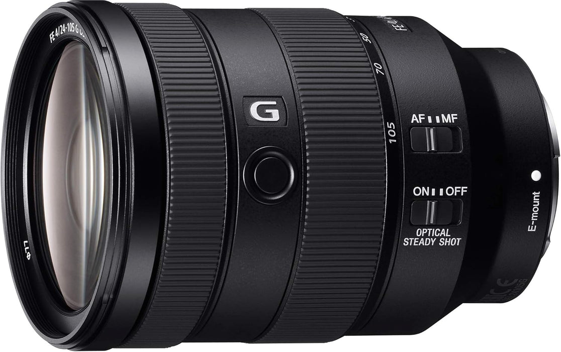 Sony FE 24-105mm f/4 G OSS Lens - Versatile Zoom Lens for Full-Frame Cameras - Image 1