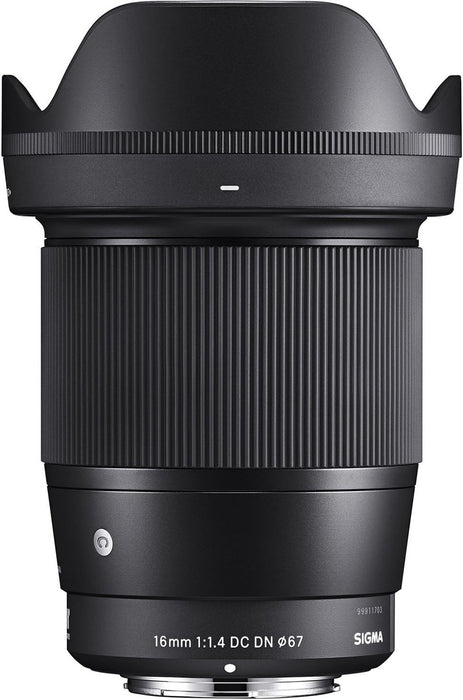 Sigma 16mm F1.4 DC DN Contemporary Lens - Ultra-Fast Wide-Angle for Sony E - Image 3