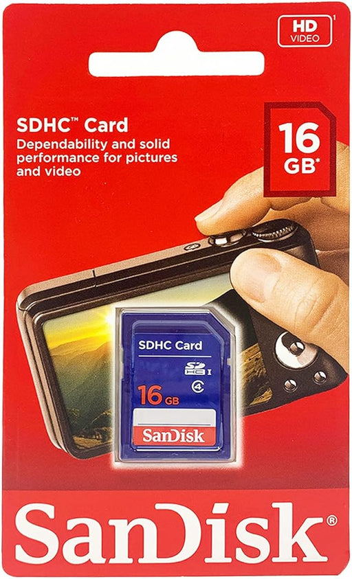 Sandisk SDHC Class 4 16GB Memory Card (SDSDB-016G-B35) - 2