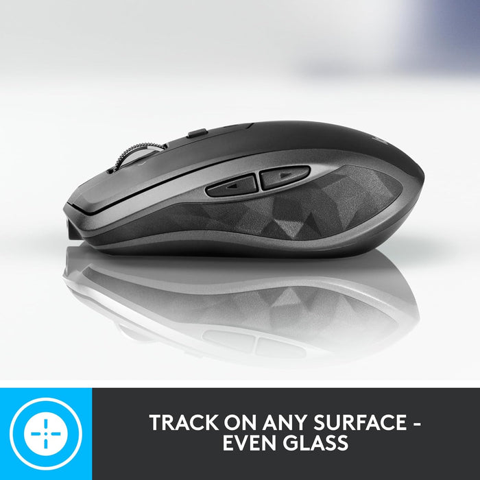 Logitech MX Anywhere 2S Wireless Mouse - Bluetooth Edition (Black) - Image 3