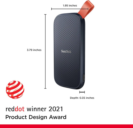 SanDisk E30 Portable SSD - 2TB High-Speed External Storage (SDSSDE30-2T00-G26) - Image 2